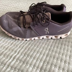 On cloud running shoes